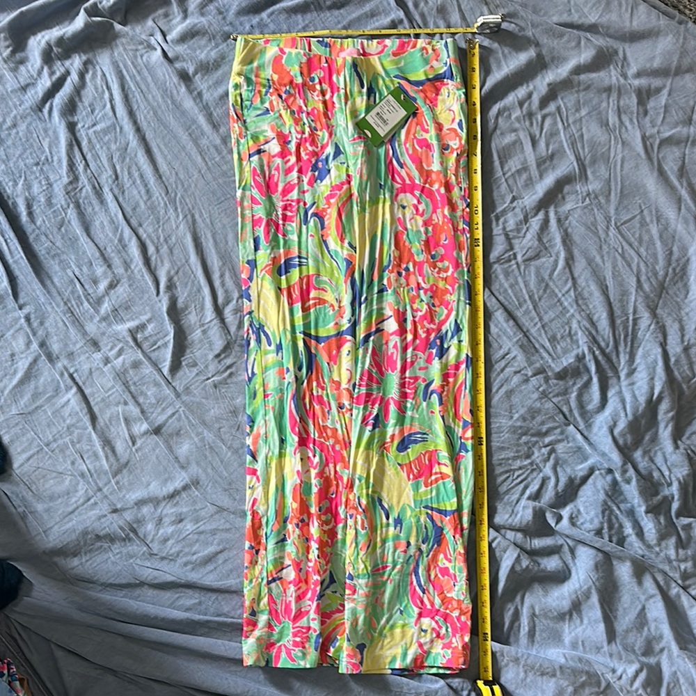 Lillly Pulitzer Georgia May palazzo XS casa banana pant